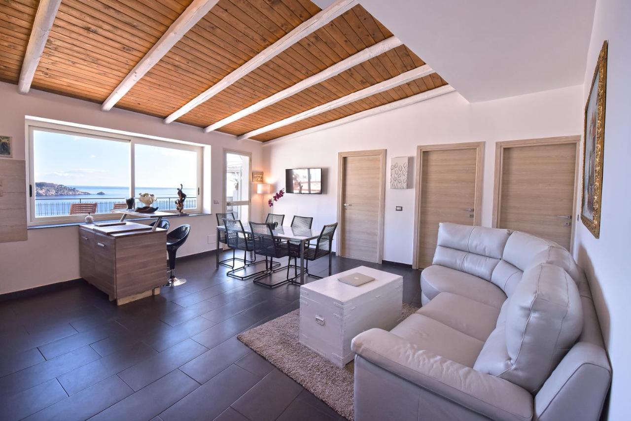 Panoramic Taormina Bay View Apartment Exterior photo